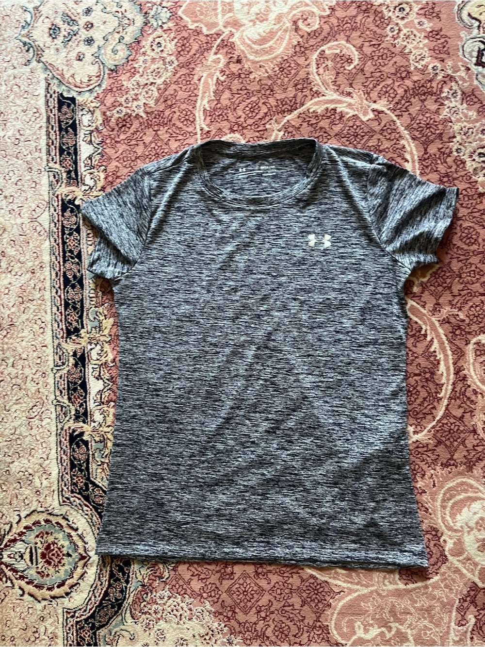 Under Armour Gray Heathered Short Sleeve Tech Tee